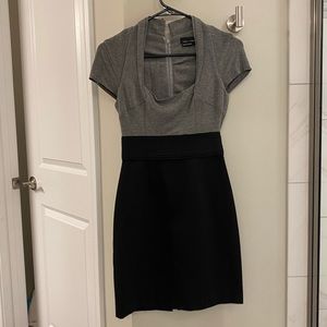 Dress gray and black